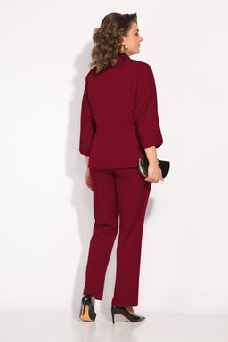 Костюм Liliana 1469-Р винный  фото 2