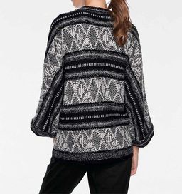 Кардиган, черно-серый - Linea tesini фото 4