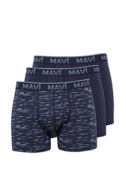 3lu Lacivert Boxer Seti