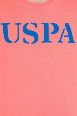 U. S. Polo Assn Мужская базовая футболка с круглым вырезом Salmon - U.s. polo assn фото 12