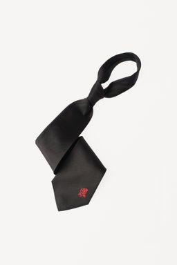 CORBATA 100%SEDA BORDADO WILLY CHAVARRIA X ZARA / Negro  фото 2