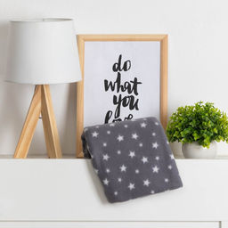 Плед Экономь и Я Звезды (вид2) 150*130 см, пл.160 г/м2, 100% п/э