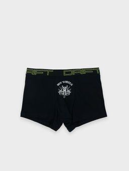 Цена за 2 штуки! Трусы боксеры мужские черные с принтом - Mark formelle фото 7