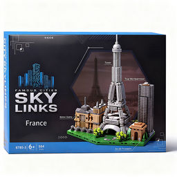 Конструктор "Город" (584 дет.) в коробке