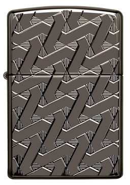 Зажигалка ZIPPO Armor® Геометрический узор | Geometric Weave 49173