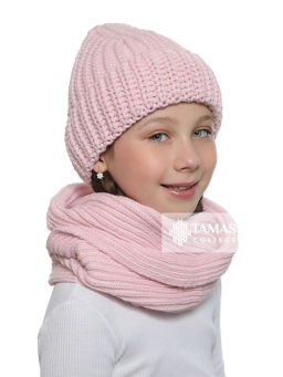 Комплект детский Абигель (шапка+снуд)