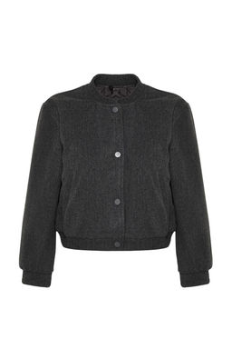 TRENDYOLMILLA Antrasit Kase Bomber Ceket Mont TWOAW25MO00070  фото 6