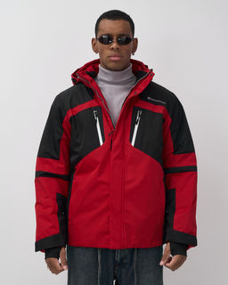 Горнолыжная куртка мужская зимняя красного цвета 7613Kr - Mtforce фото 5