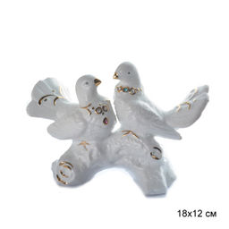 Статуэтка Влюбленные голуби 18х12 см / B2469 /уп 36/