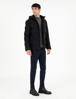 Siyah Kap__onlu Basic _i_me Mont - Pierre cardin фото 4