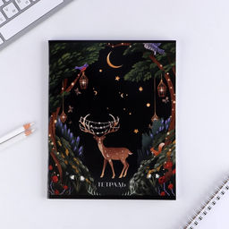 Цена за 3 шт. Тетрадь в клетку, 48 л., А5, на скрепке, блок №1 Волшебство МИКС - Artfox study фото 5