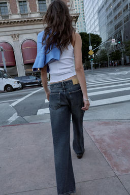 JEANS Z1975 STRAIGHT MID-WAIST - Zara фото 6