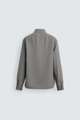 CHECK SHIRT WITH POCKETS - Zara фото 9