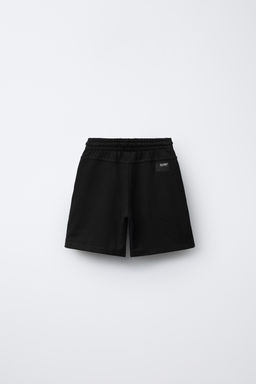 STRAIGHT PLUSH GARMENT-DYED BERMUDA SHORTS - Zara фото 2