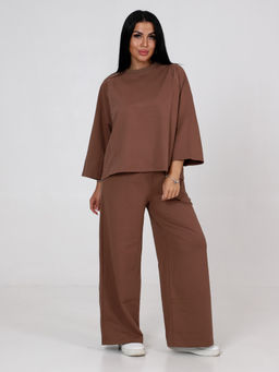 СК-2303 ЖЕНСКИЙ СПОРТИВНЫЙ КОСТЮМ (Коричневый) - А-дина фото 3