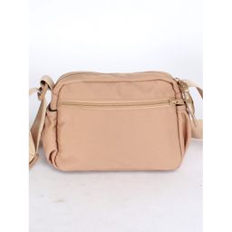Сумка женская текстиль BoBo-9608, 1отд, плечевой ремень, бежевый 246609  фото 2