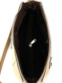 Сумка женская искусственная кожа YDR-2773, 1отд+карм/перег, плечевой ремень, бежевый SALE 264135 - Adelia фото 7