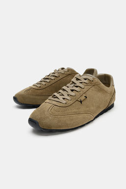 LEATHER SNEAKERS - Zara фото 4