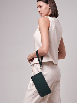 Сумка кожаная Azaro 30647 форест