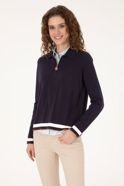 Kad_n Lacivert Kazak - U.s. polo assn фото 3