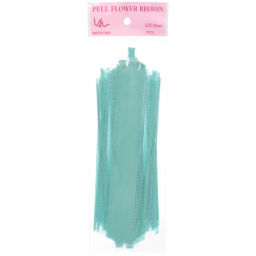 Цена за 6 шт. Бант для оформления подарка "Чудо" 5 см, d=15 см, Мятный