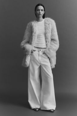Abrigo efecto pelo - H&m фото 6