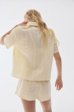 Pijama con bordado ingl?s - H&m фото 9