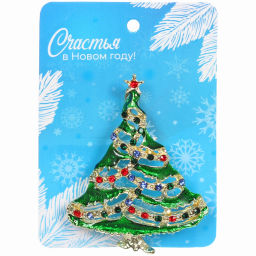 Цена за 3 шт. Брошь "Best Podarok - Снежная Королева", 5*4см