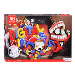 Пазл 104 "Удивительный цифровой цирк. Приключение дня"