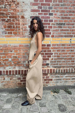 TROUSERS WITH BELT - Zara фото 2