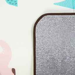 Игровой коврик для детей на фольгированной основе Слоник, размер 180х150x0,5 см, Крошка Я  фото 3