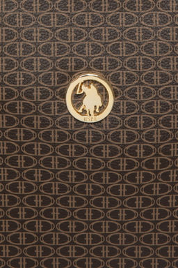 Женская коричневая сумка через плечо - U.s. polo assn фото 6
