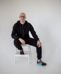 265ПМ Костюм мужской на молнии, черный (3хнитка петля) - Knitka wear фото 10