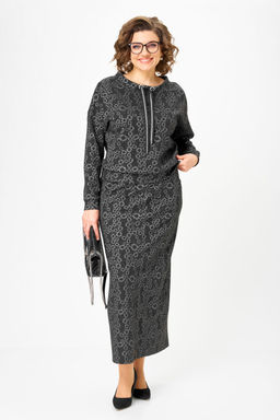 Костюм Michel Chic 1444 темное серебро  фото 6