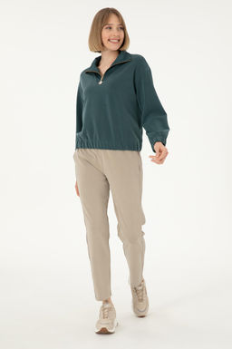 Женские легкие спортивные штаны цвета хаки Неожиданная скидка в корзине - U.s. polo assn фото 3