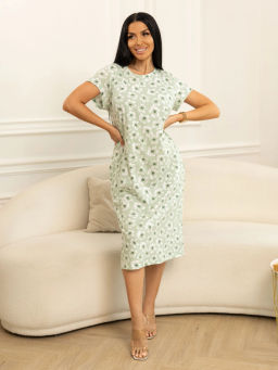 Платье женское, цвет зеленый