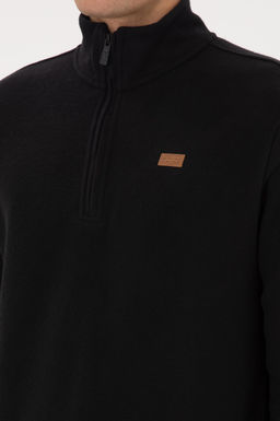 Erkek Siyah Basic Sweatshirt - U.s. polo assn фото 7