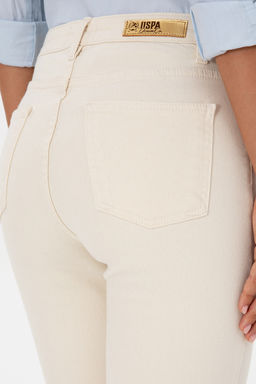 Kad_n Ta_ Slim High Waist Fit Jean Pantolon