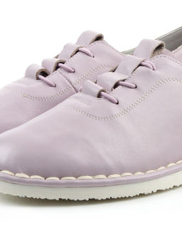 03-XKL23-039 LILAC Полуботинки женские (натуральная кожа) - Фабричный китай фото 4