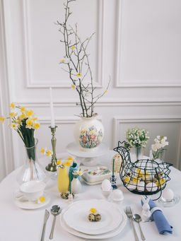 Тарелки обеденные WY Renessans, набор 2 шт., d=26.5 см, фарфор, белые