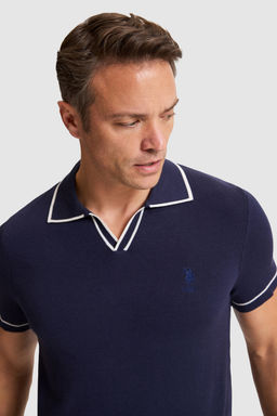 Erkek Lacivert Polo Yaka Triko TiЕГrt - U.s. polo assn фото 2