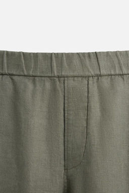 100% LINEN TROUSERS - Zara фото 13