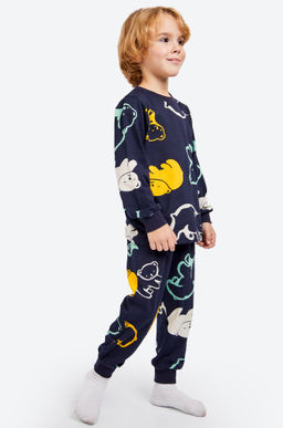 Хлопковая пижама для мальчика Happyfox