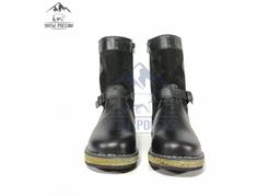 Монголки подростковые черные, войлочная подошва