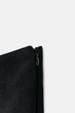 SHIMMER DRAPED SKORT - Zara фото 7