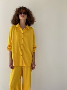 9406 Костюм летний в цвете шафран - Martichelli фото 20
