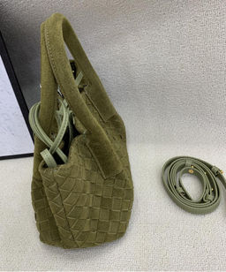 Женская сумка, замша, MIRONPAN 90512 Зеленый