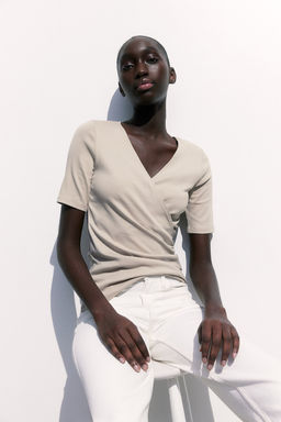 MAMA Pack de 2 tops de lactancia de algodon