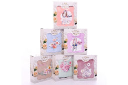 Набор полотенец микрофибра Леди в коробке Б