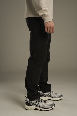 Брюки текстильные утепленные Черный ANTA TRN Woven Track Pants  фото 7
